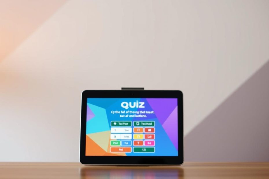 digital quiz