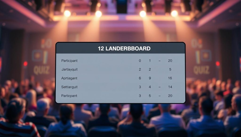 live quiz leaderboard