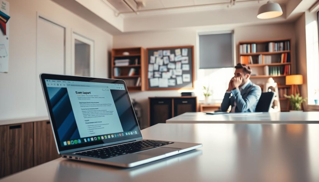 contact us for exam support