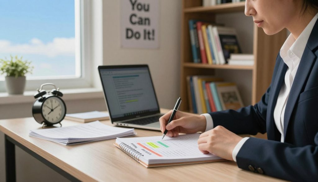 TOEFL test day preparation