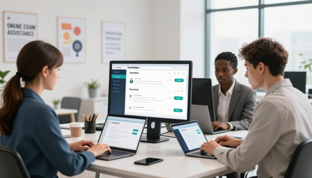 pay to take online exam