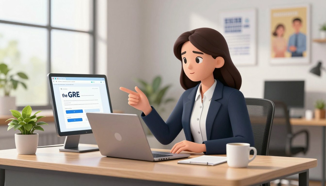 sign up to take the gre