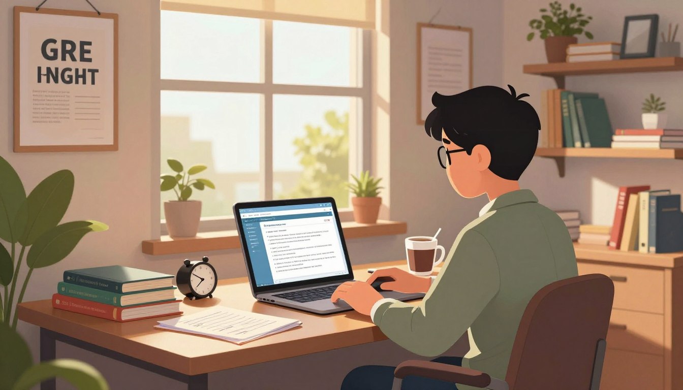gre at home cheating