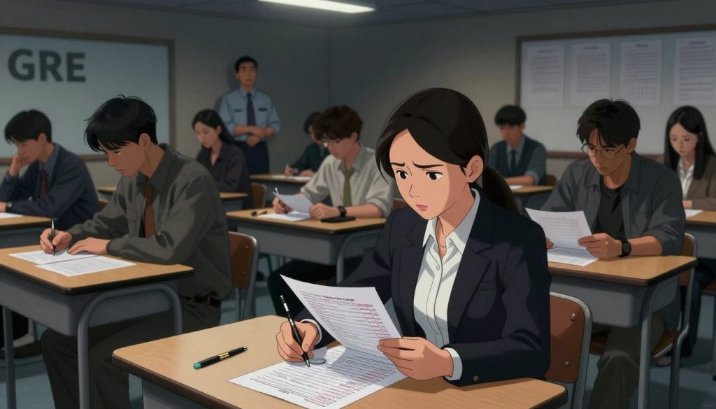 gre exam cheating