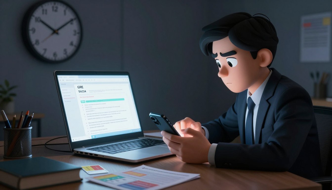 gre online test cheating