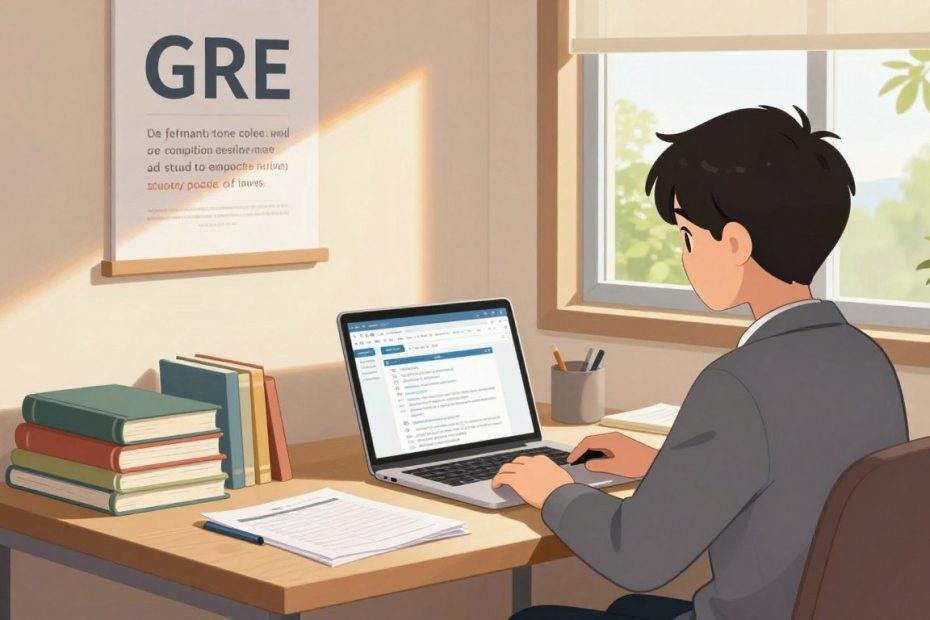 gre from home cheating