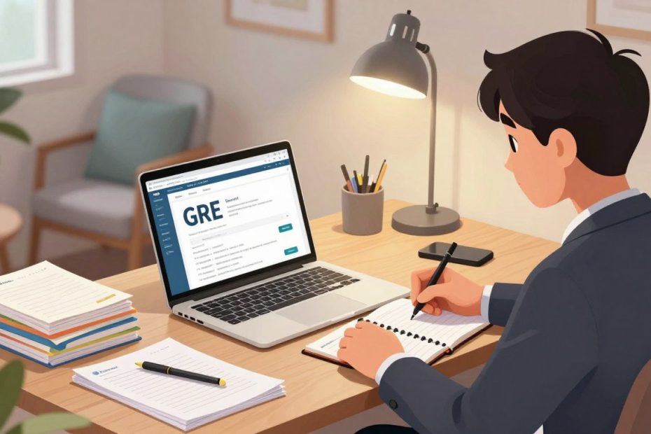 gre test at home experience