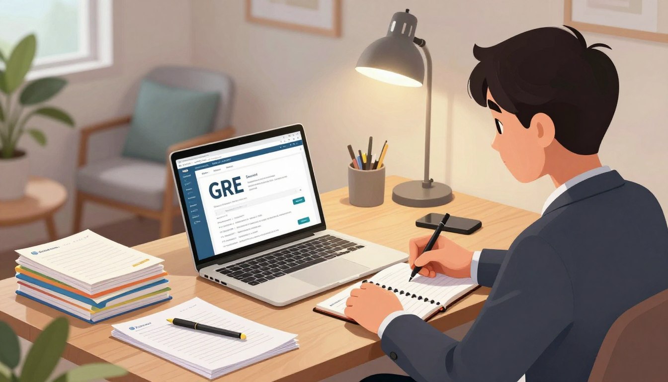 gre test at home experience