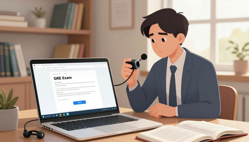 remote proctoring bypass gre exam from home cheating