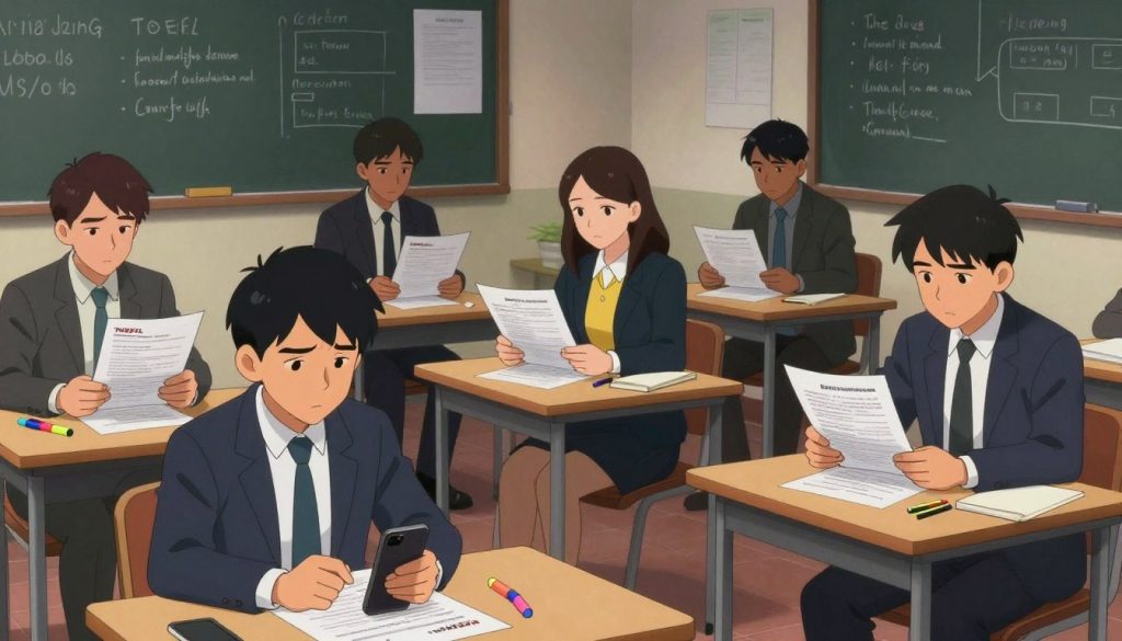 toefl cheating